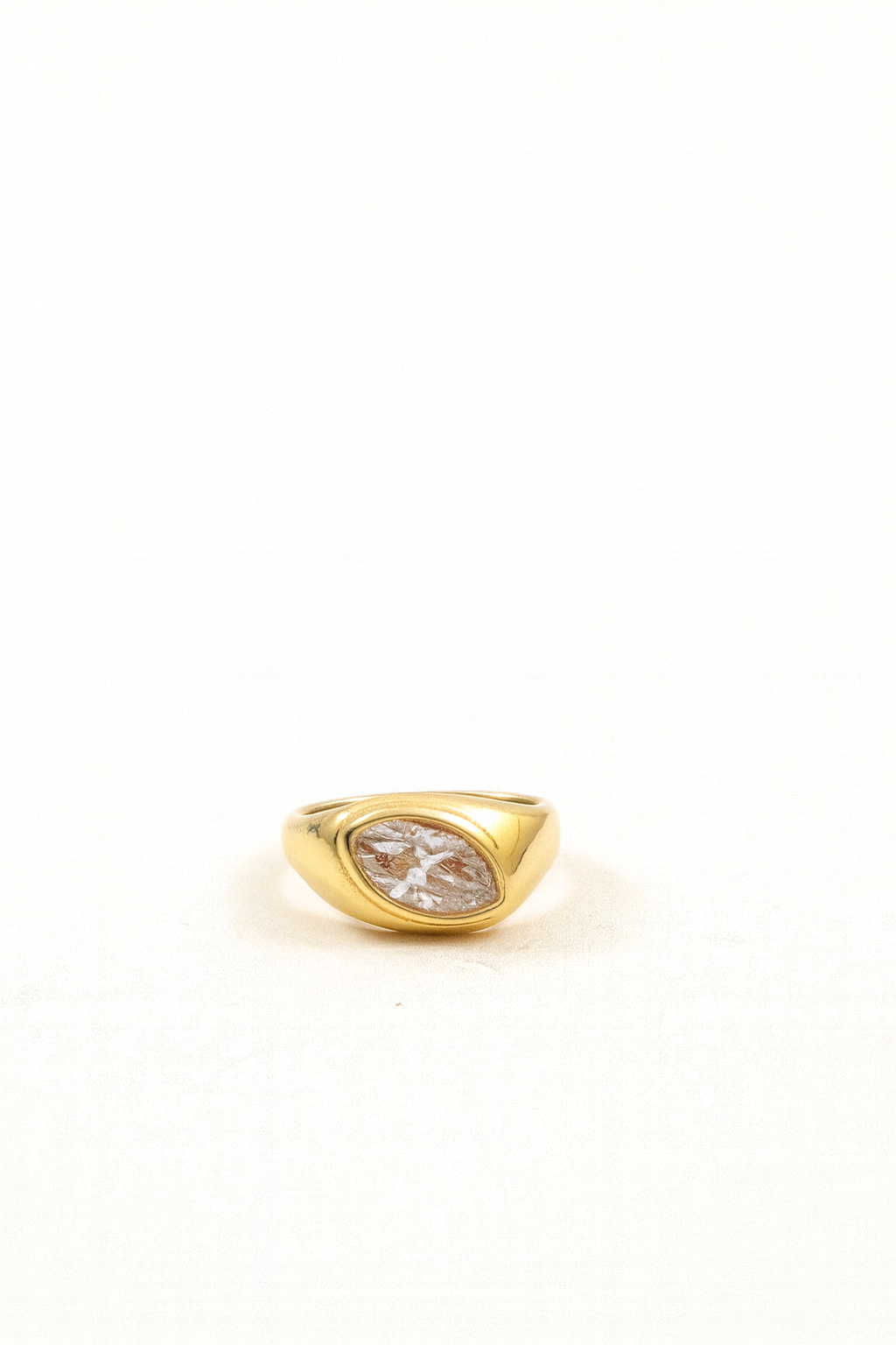 Ella Gold Marquise Ring
