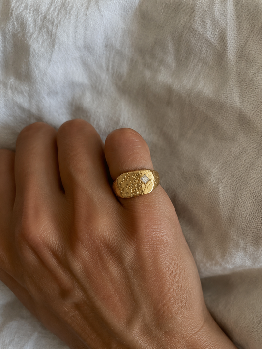Leila Signet Ring Coming Soon