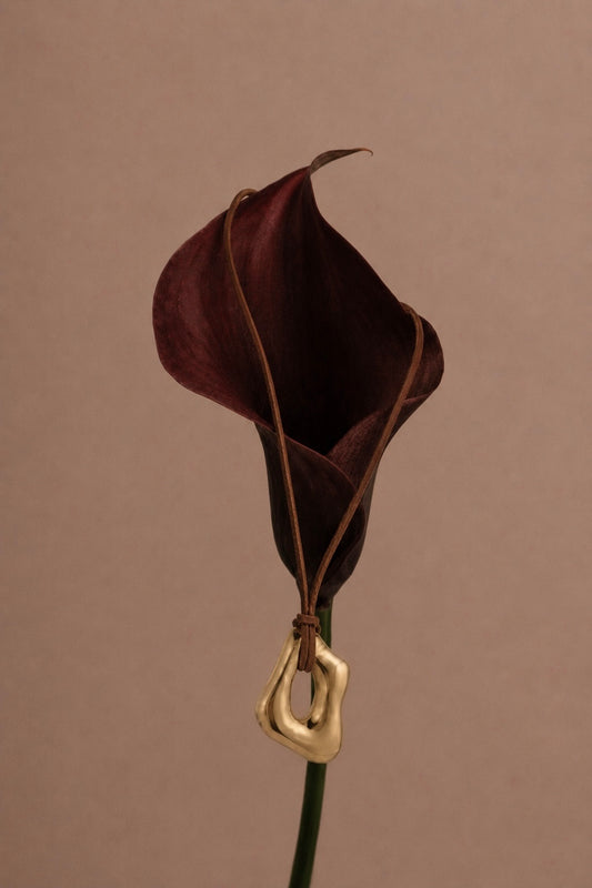 Yael Suede Tie Necklace Coming Soon